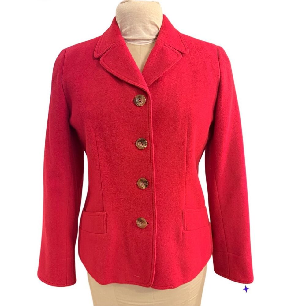 Harve Benard Women's  wool cashmere blazer Vintage 8